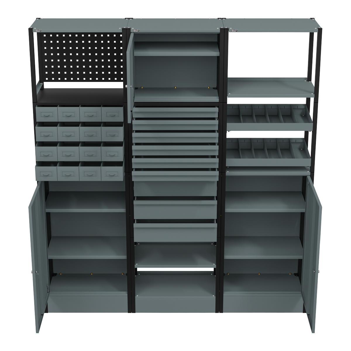 Sealey APMRSTACK1 Modular Storage System Combo 1.74m