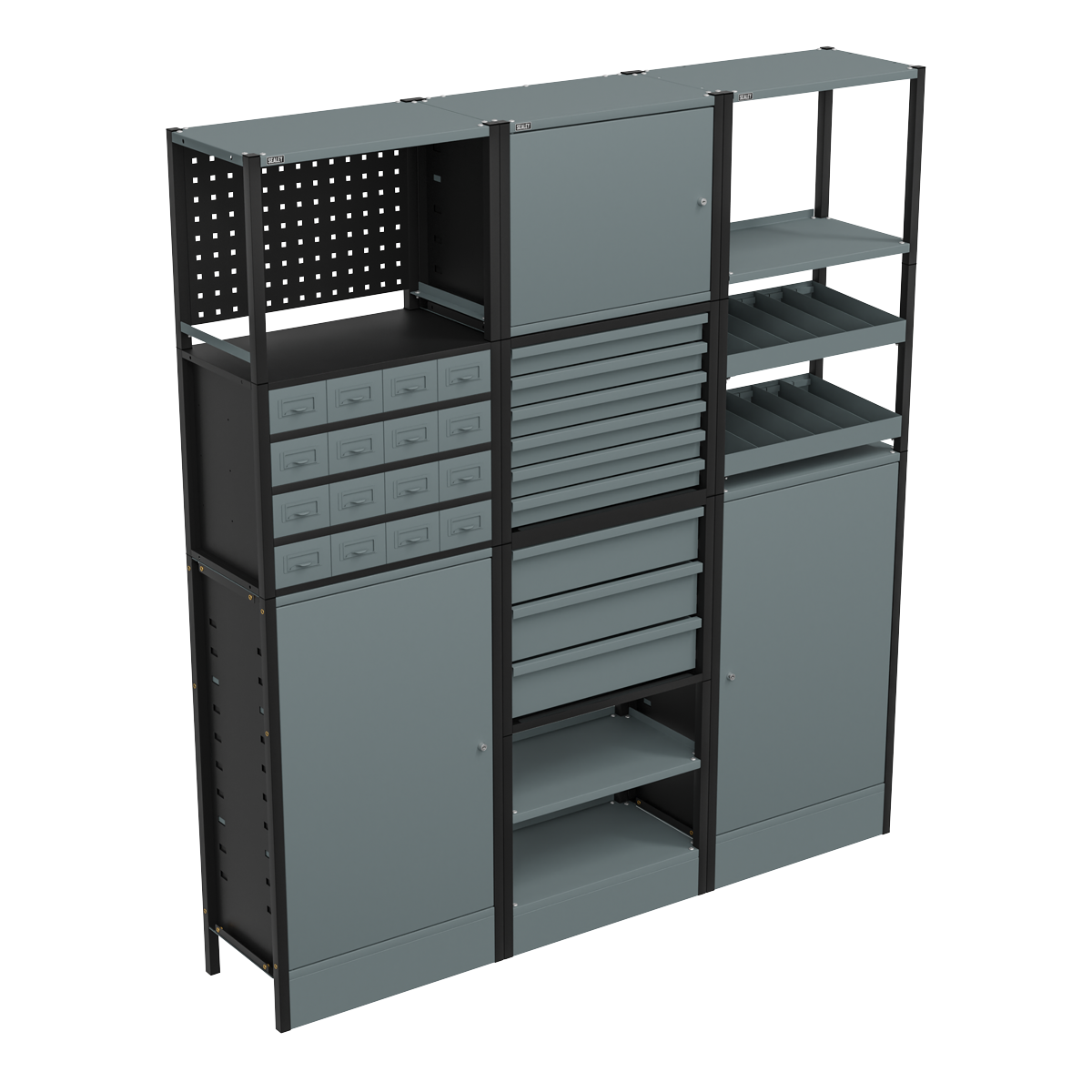 Sealey APMRSTACK1 Modular Storage System Combo 1.74m