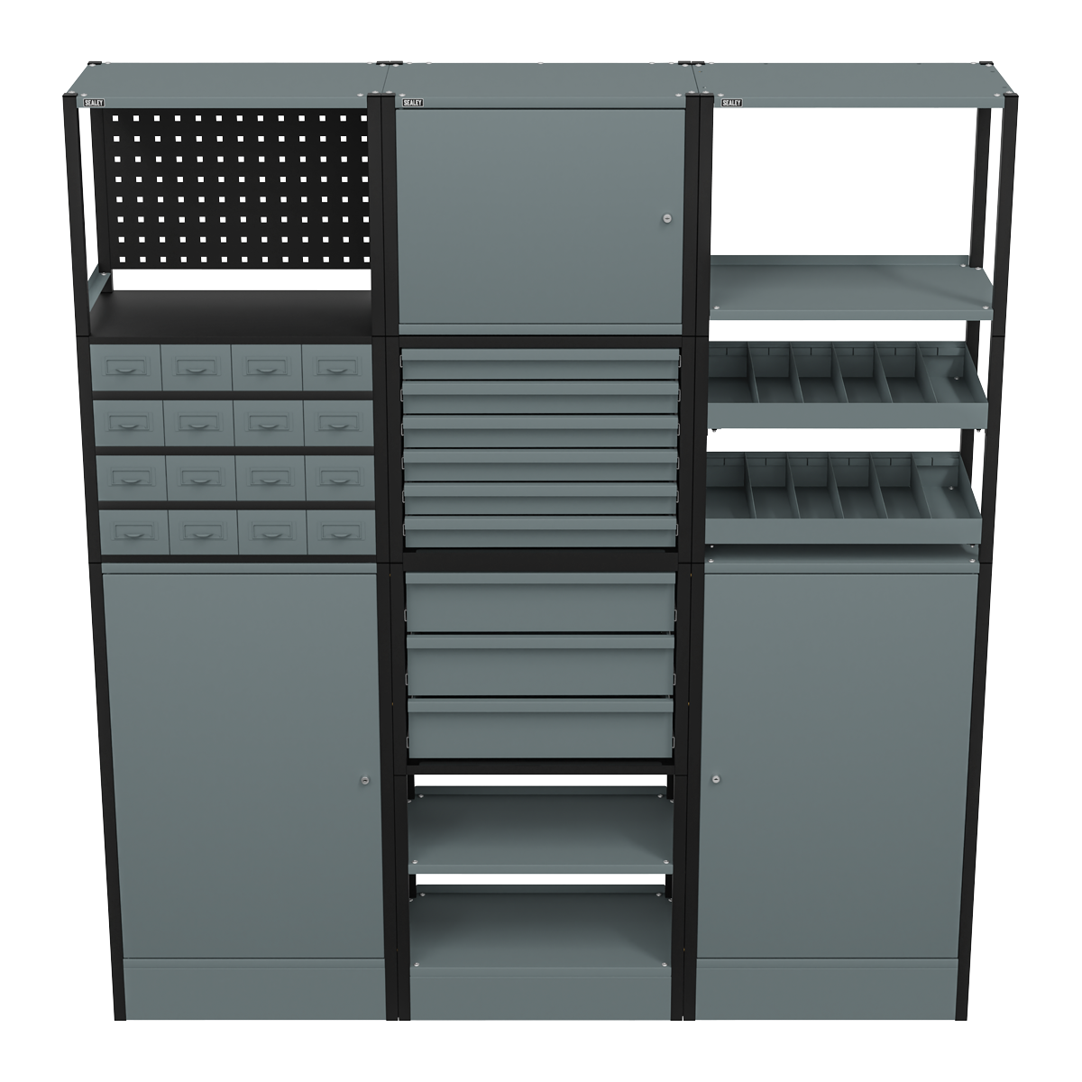 Sealey APMRSTACK1 Modular Storage System Combo 1.74m