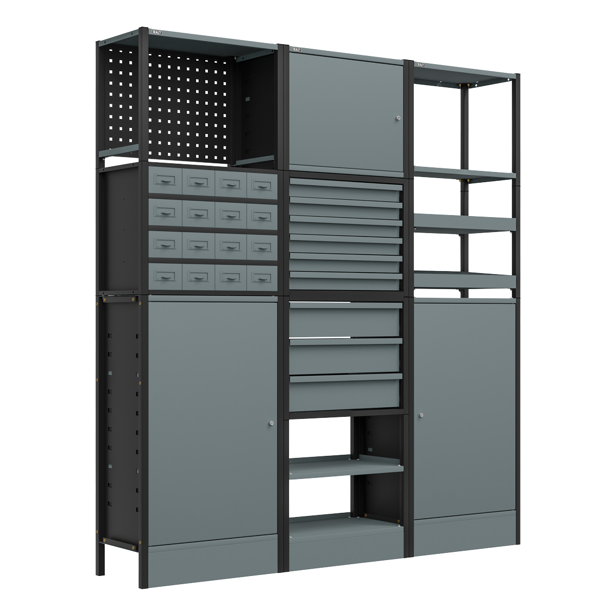 Sealey APMRSTACK1 Modular Storage System Combo 1.74m