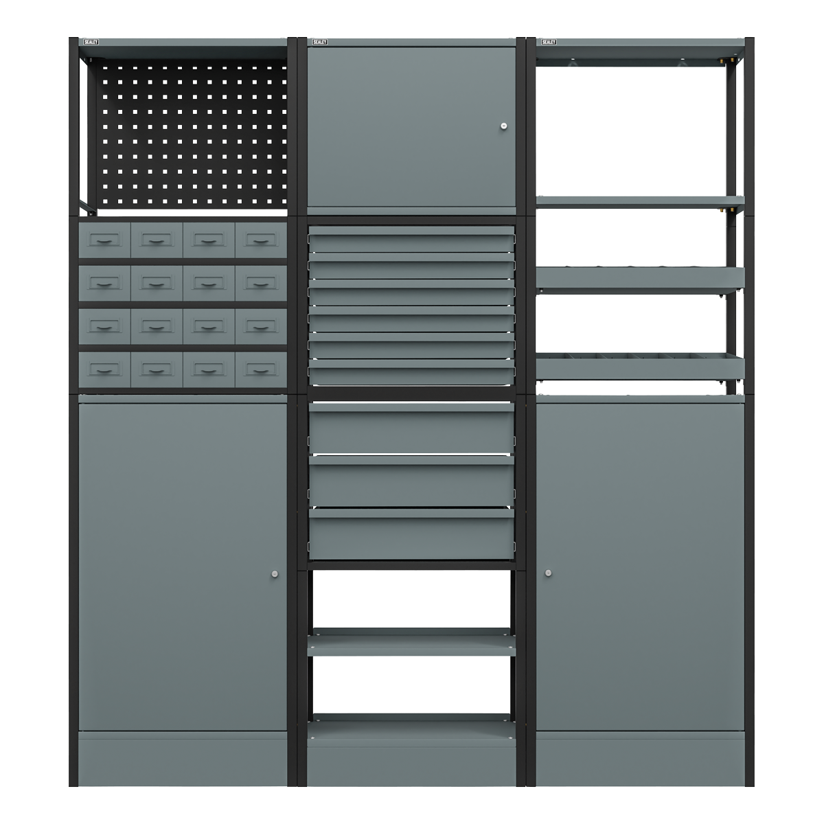Sealey APMRSTACK1 Modular Storage System Combo 1.74m