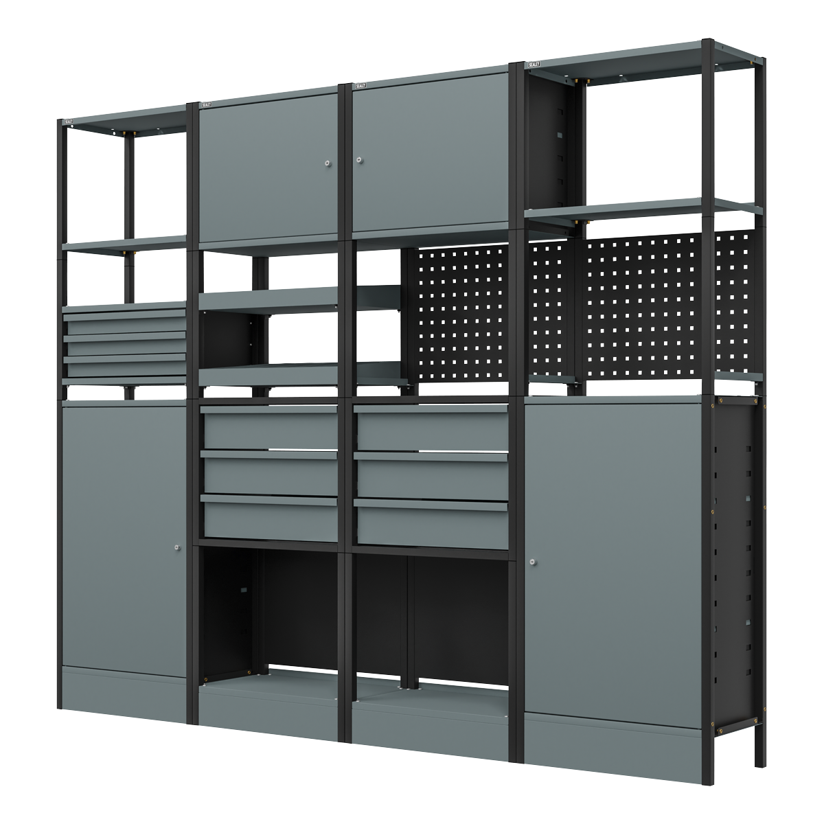 Sealey APMRSTACK2 Modular Storage System Combo 2.32m