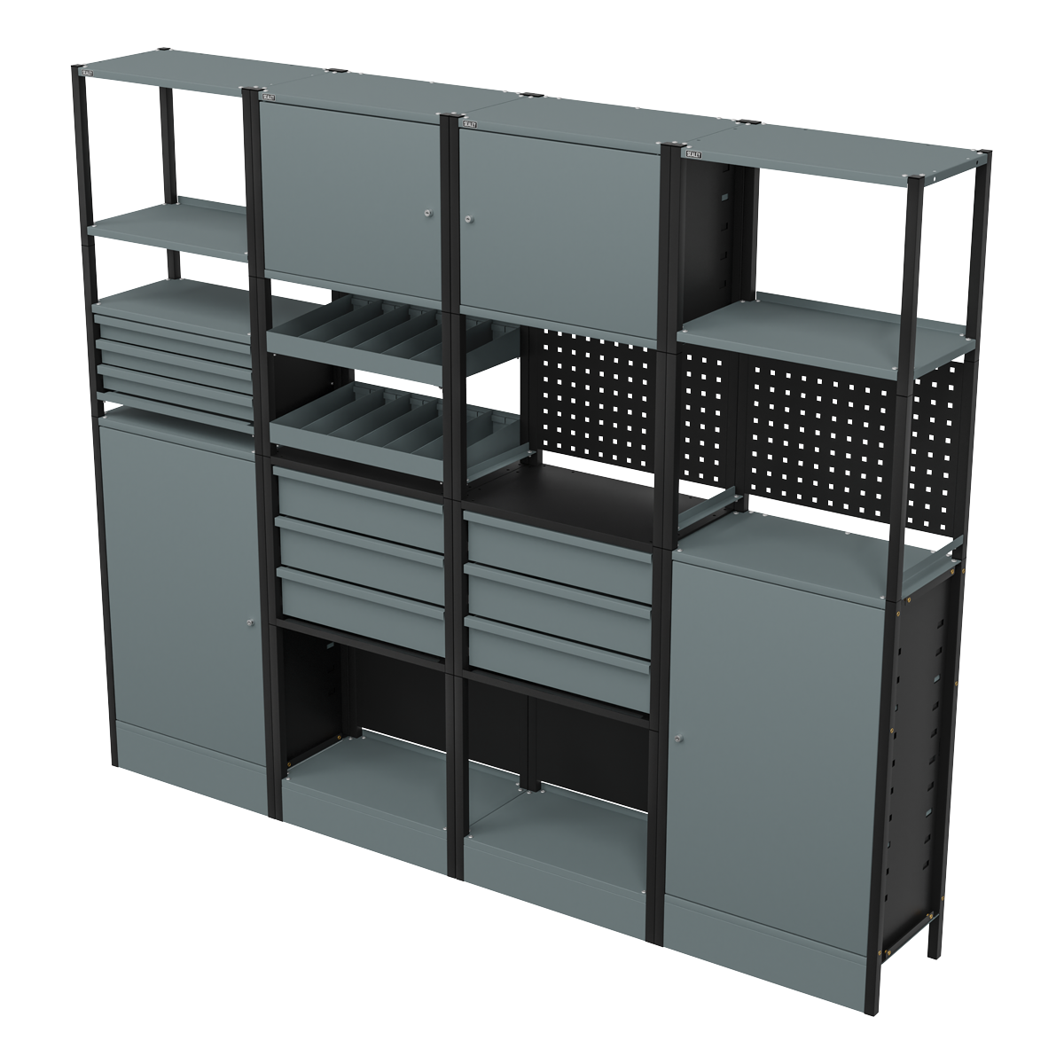 Sealey APMRSTACK2 Modular Storage System Combo 2.32m