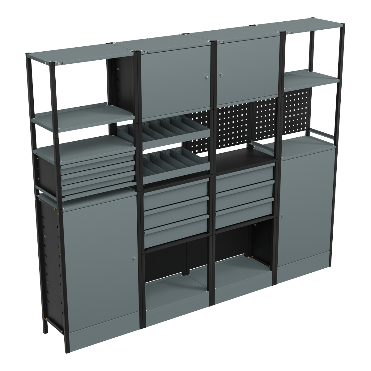 Sealey APMRSTACK2 Modular Storage System Combo 2.32m