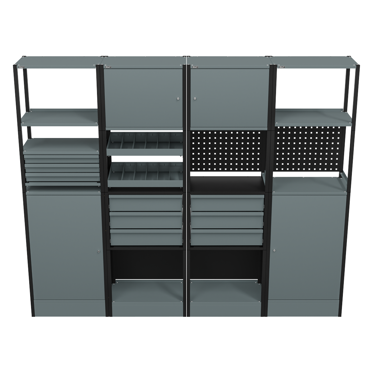 Sealey APMRSTACK2 Modular Storage System Combo 2.32m
