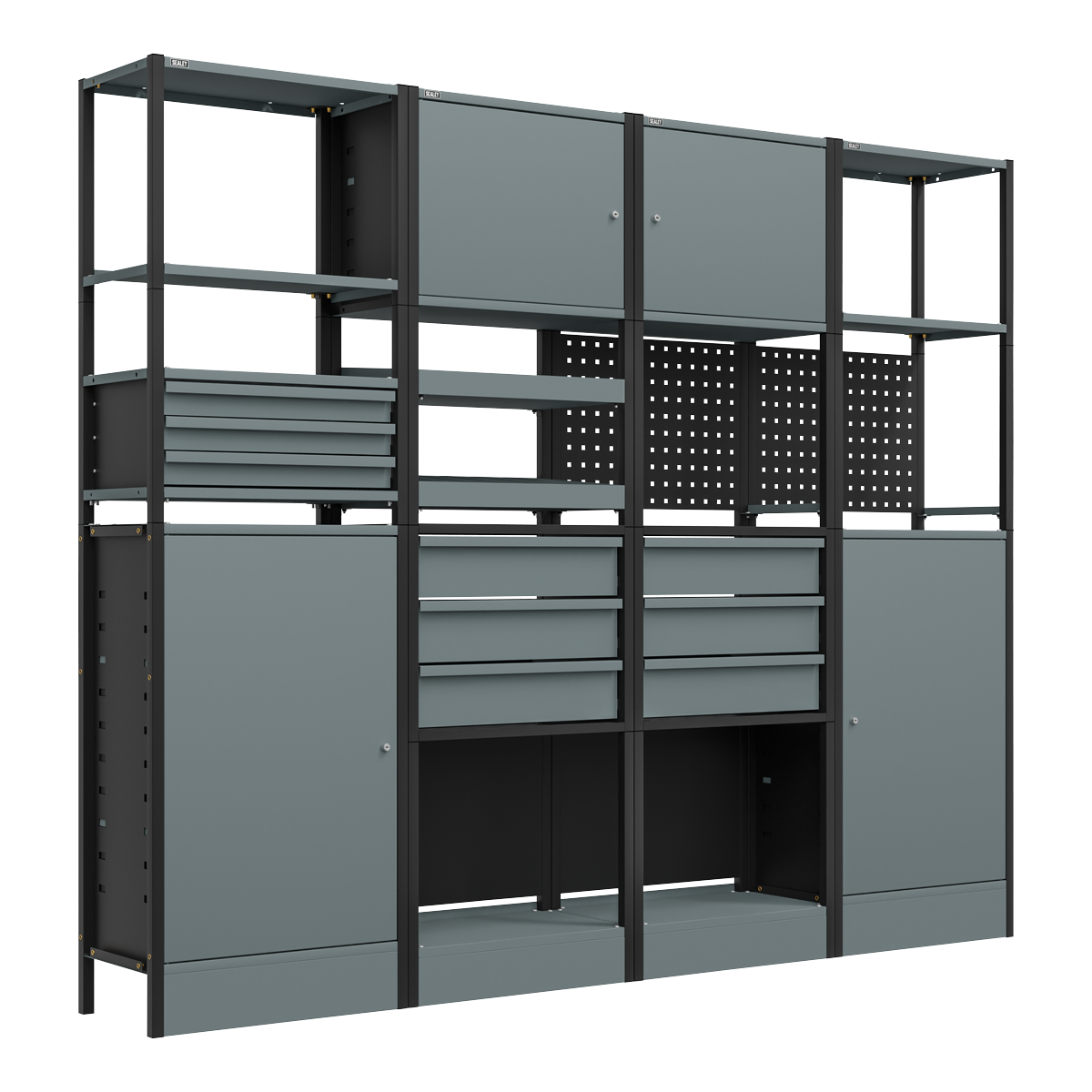 Sealey APMRSTACK2 Modular Storage System Combo 2.32m