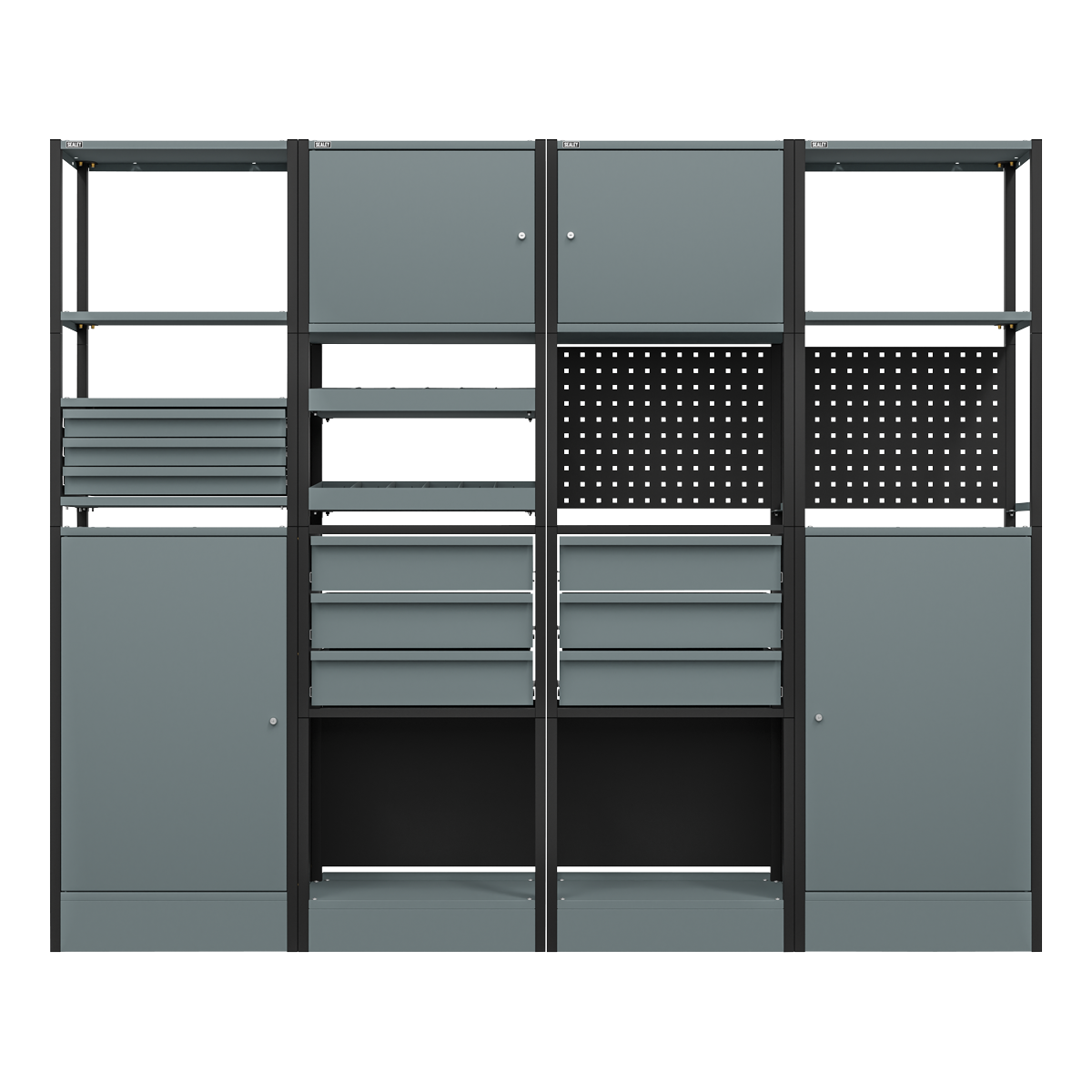 Sealey APMRSTACK2 Modular Storage System Combo 2.32m