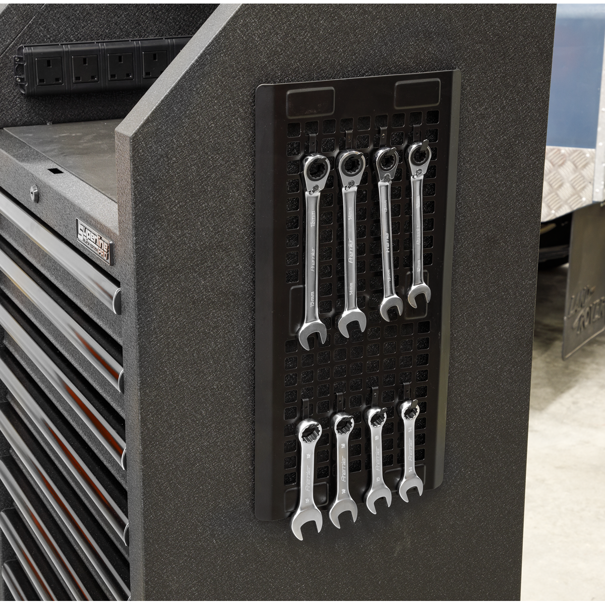 Sealey APPBB Magnetic Pegboard - Black