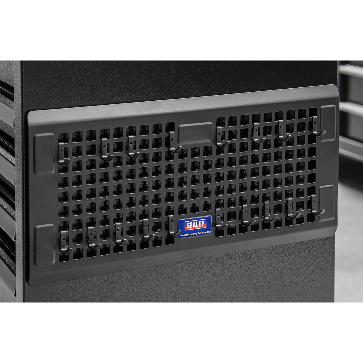 Sealey APPBB Magnetic Pegboard - Black