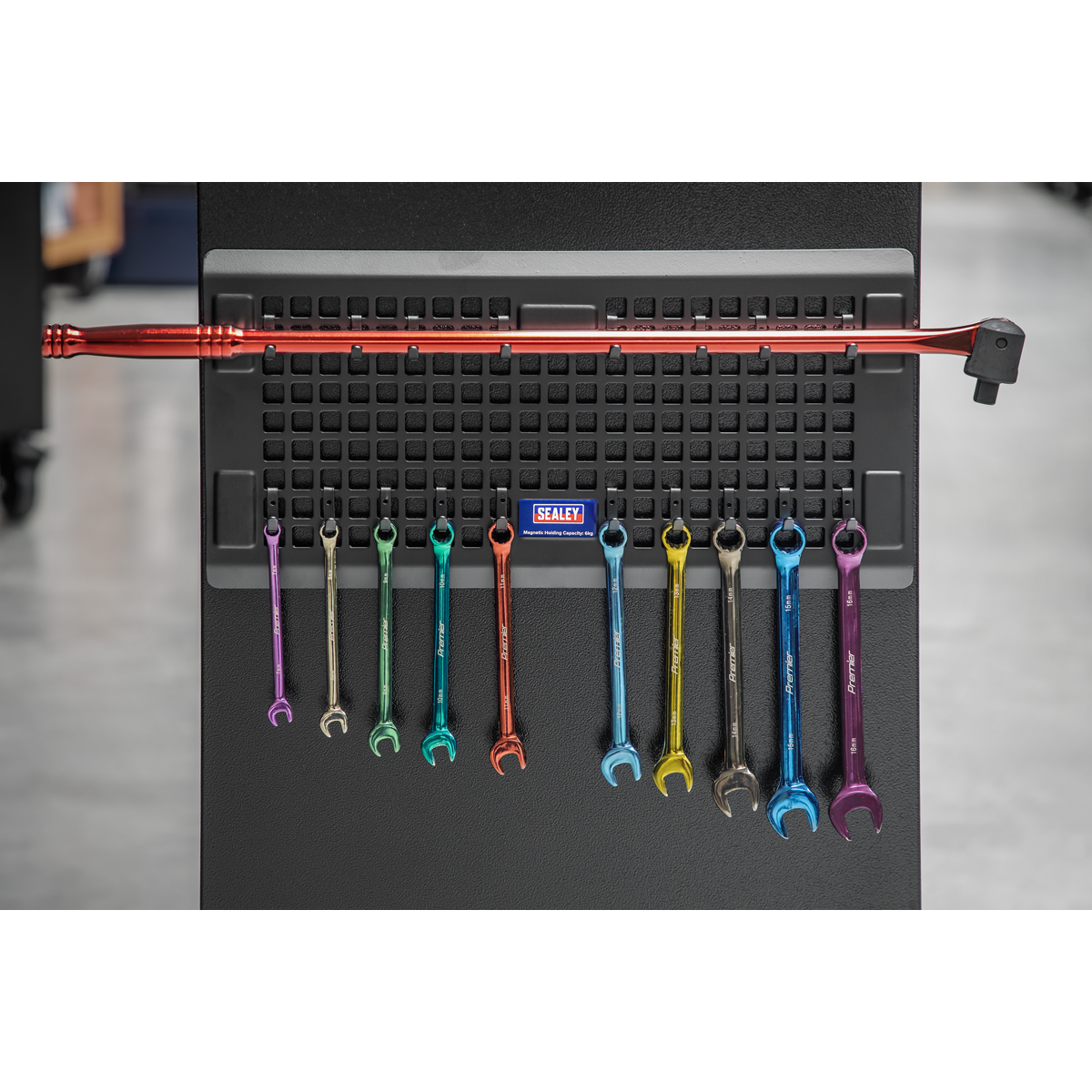 Sealey APPBB Magnetic Pegboard - Black