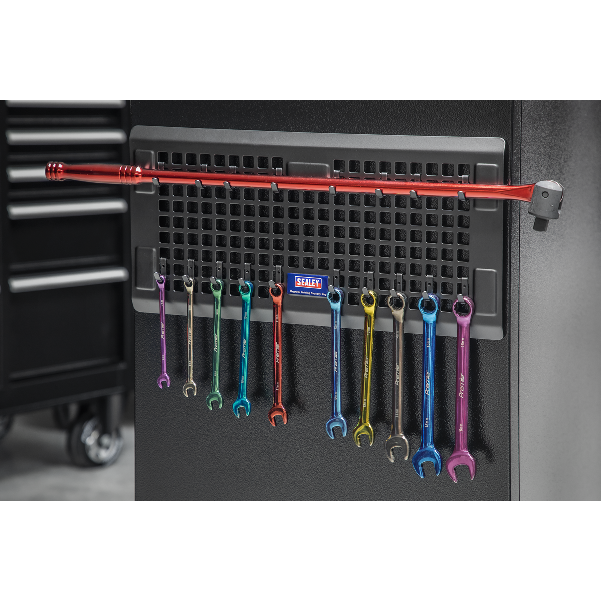 Sealey APPBB Magnetic Pegboard - Black