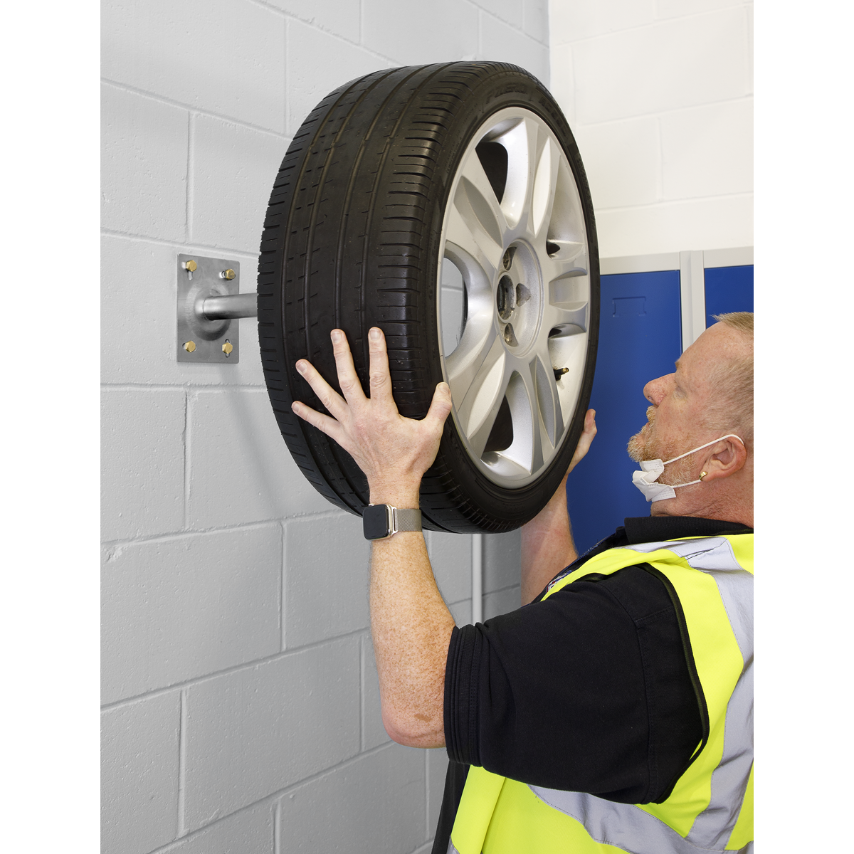 Sealey APWH Wall Mounting Storage Hooks - Set of 4