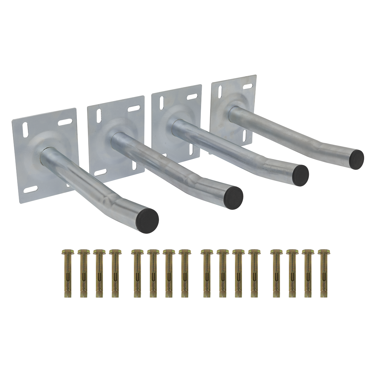 Sealey APWH Wall Mounting Storage Hooks - Set of 4