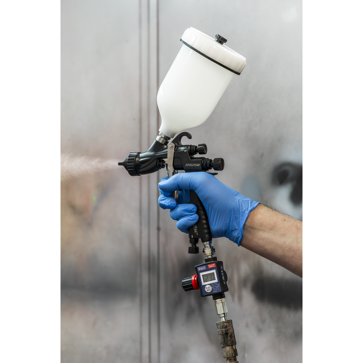 Sealey ARD01 On-Gun Digital Pressure Regulator/Gauge