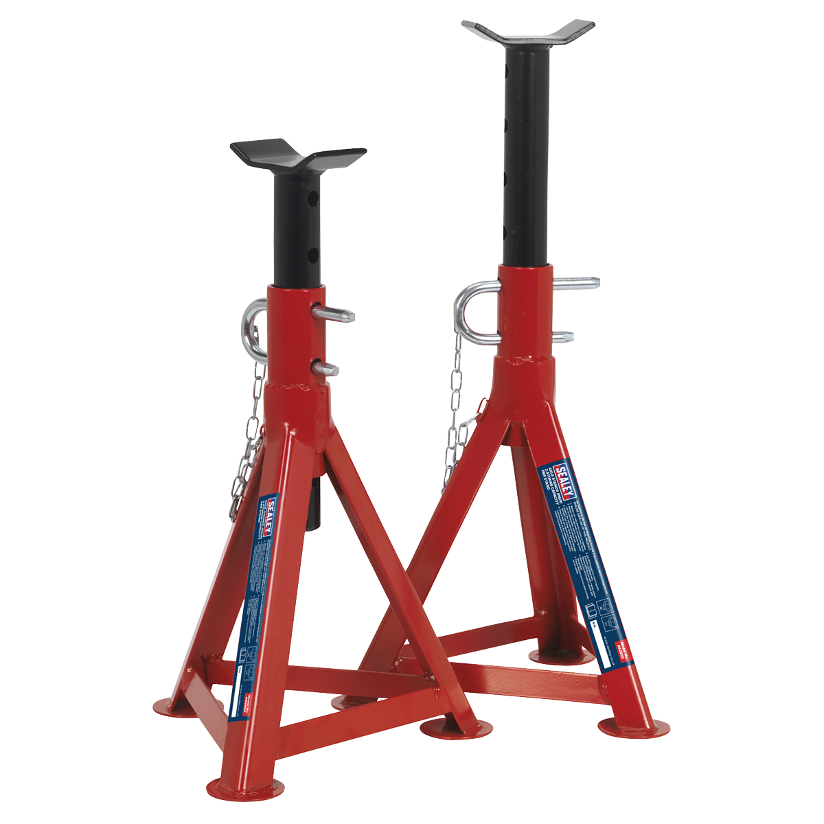 Sealey AS2500 Premier Axle Stands (Pair) 2.5 Tonne Capacity per Stand