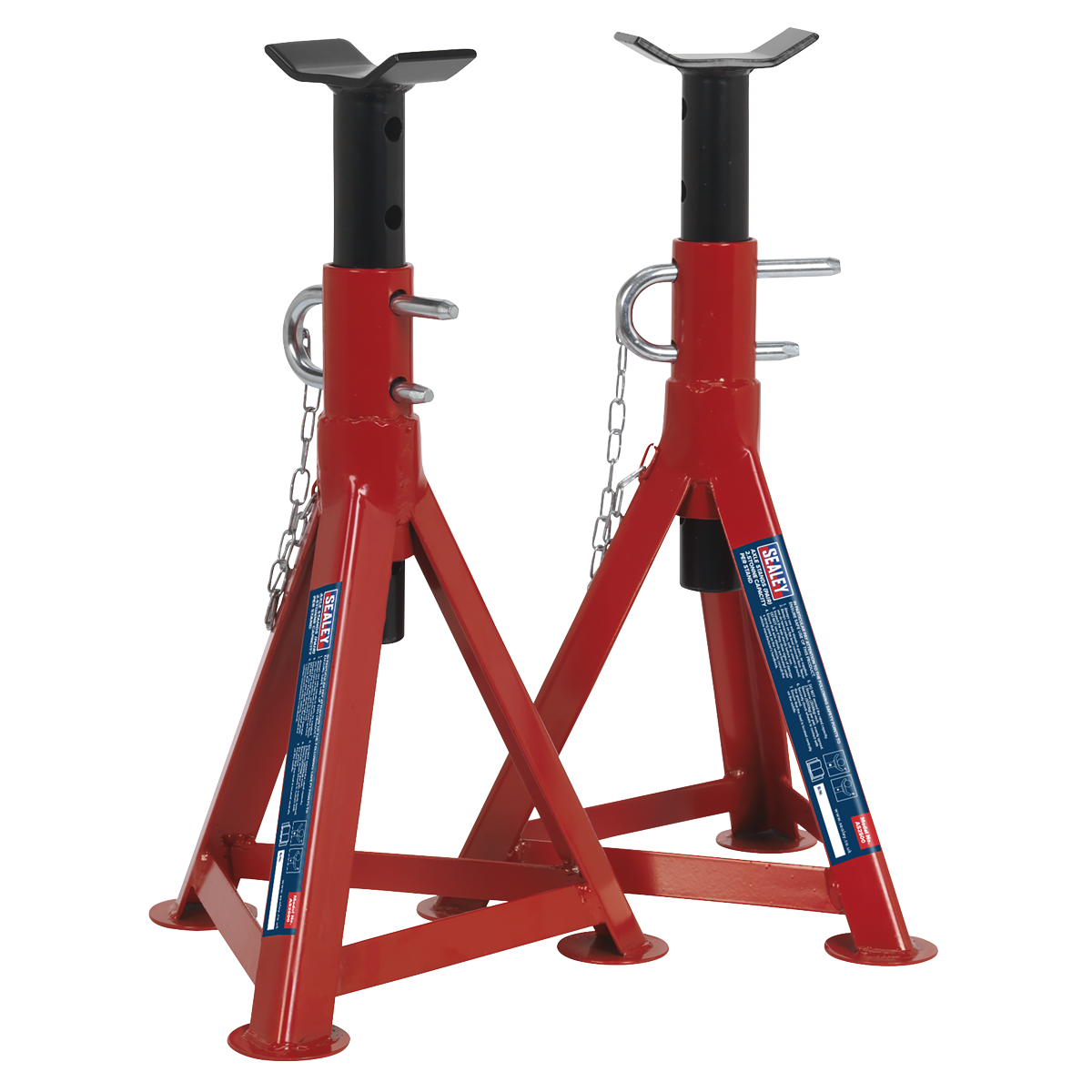 Sealey AS2500 Premier Axle Stands (Pair) 2.5 Tonne Capacity per Stand