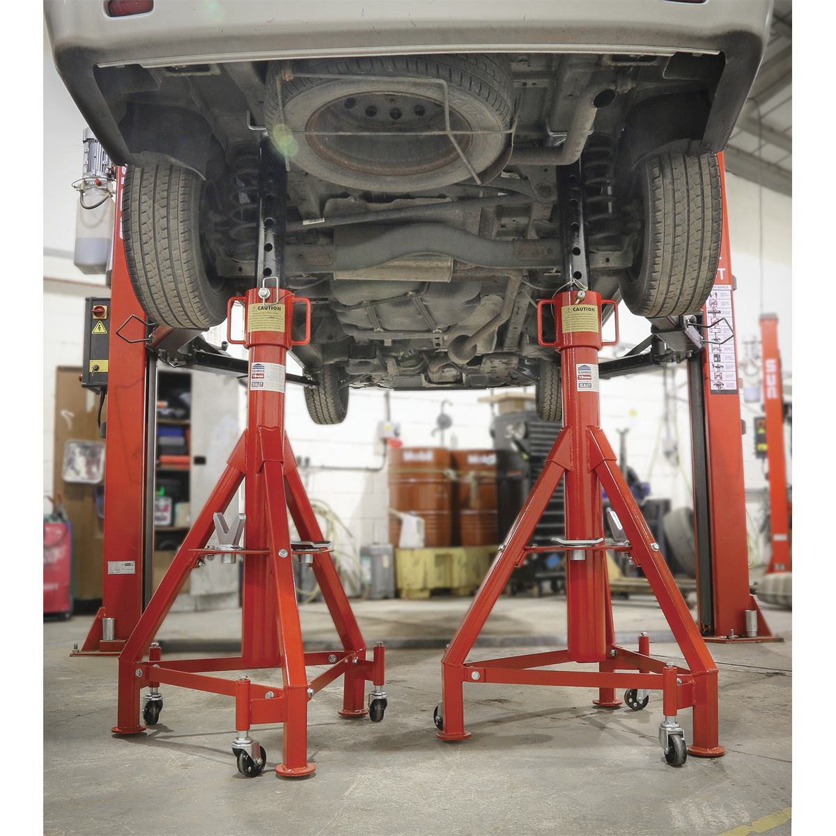 Sealey ASC120 High Level Commercial Vehicle Support Stand 12 Tonne