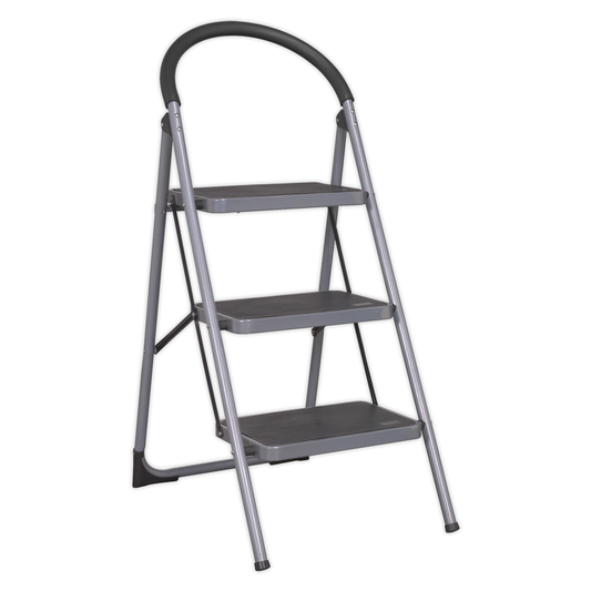 Sealey ASL23 3-Tread Step Stool 150kg Capacity - EN 14183