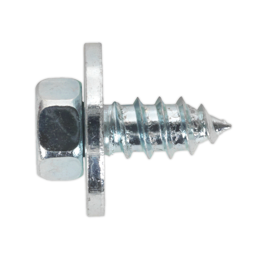 Sealey ASW121 Zinc Plated Acme Screw with Captive Washer M12 x 1/2" - Pack of 50