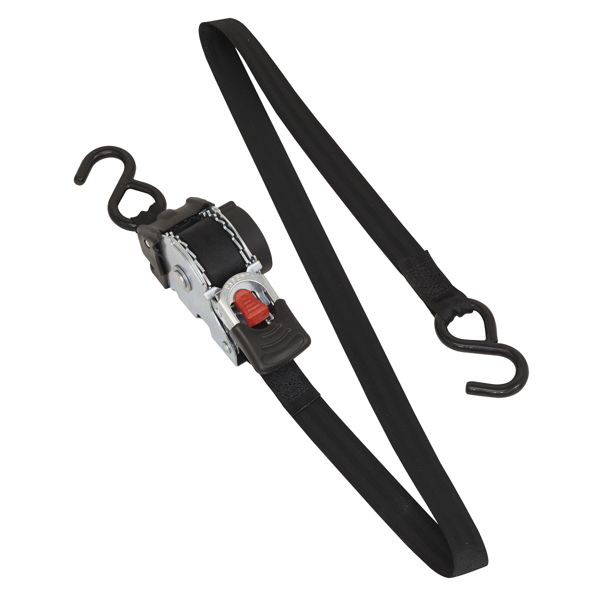 Sealey ATD25301 Auto Retractable Ratchet Strap 25mm x 3m