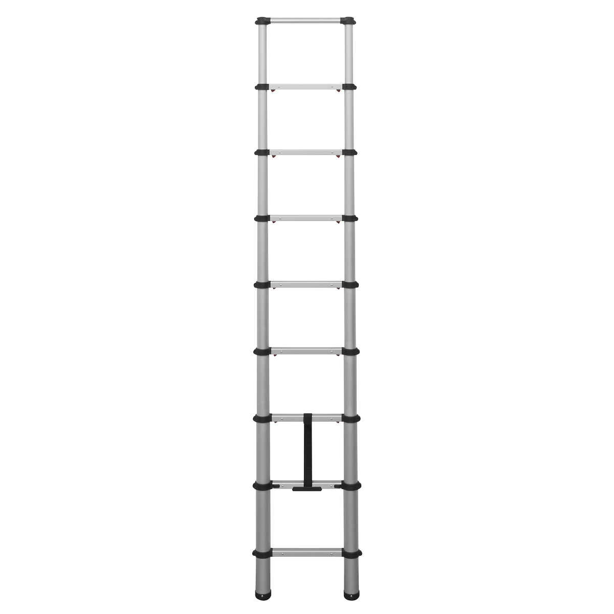 Sealey ATL09 Telescopic Ladder 9-Tread Aluminium - EN 131