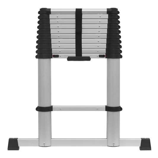 Sealey ATL11 Aluminium Professional Telescopic Ladder 11-Tread - EN 131