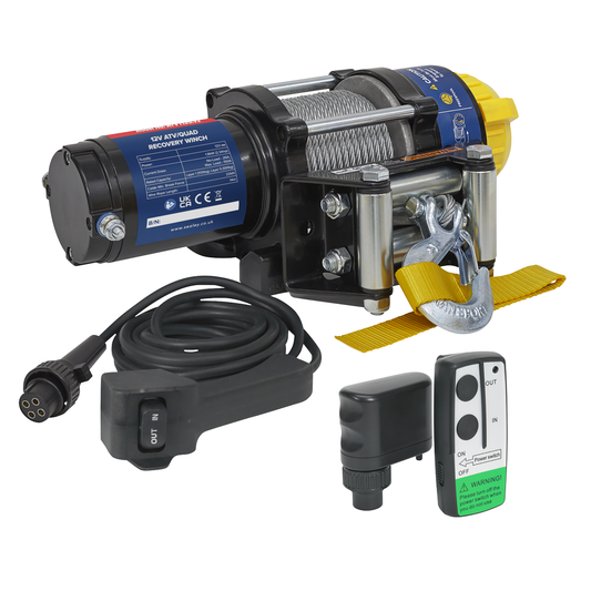 Sealey ATV1135KIT Wireless Winch ATV1135 Combo Kit