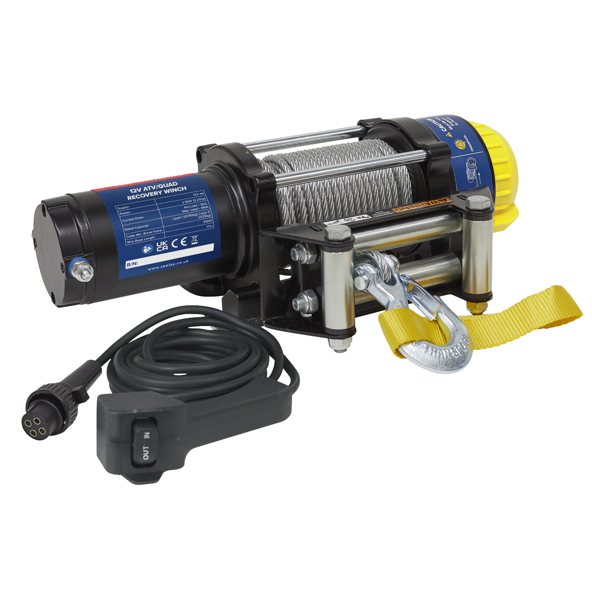 Sealey ATV2040KIT Wireless Winch ATV2040 Combo Kit