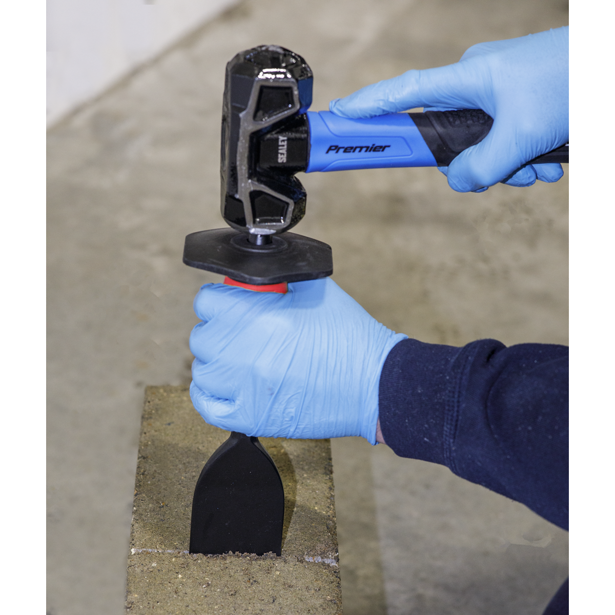 Sealey BB01G Electrician's Bolster with Grip 57 x 225mm
