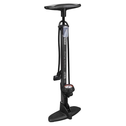 Sealey BC110 Track Pump with Dial Type Pressure Gauge