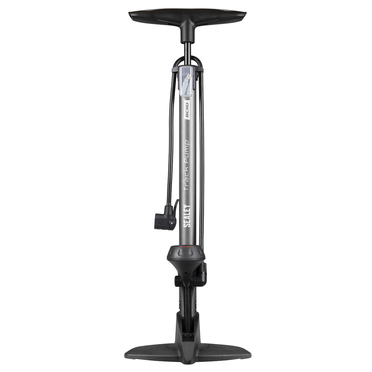 Sealey BC110 Track Pump with Dial Type Pressure Gauge