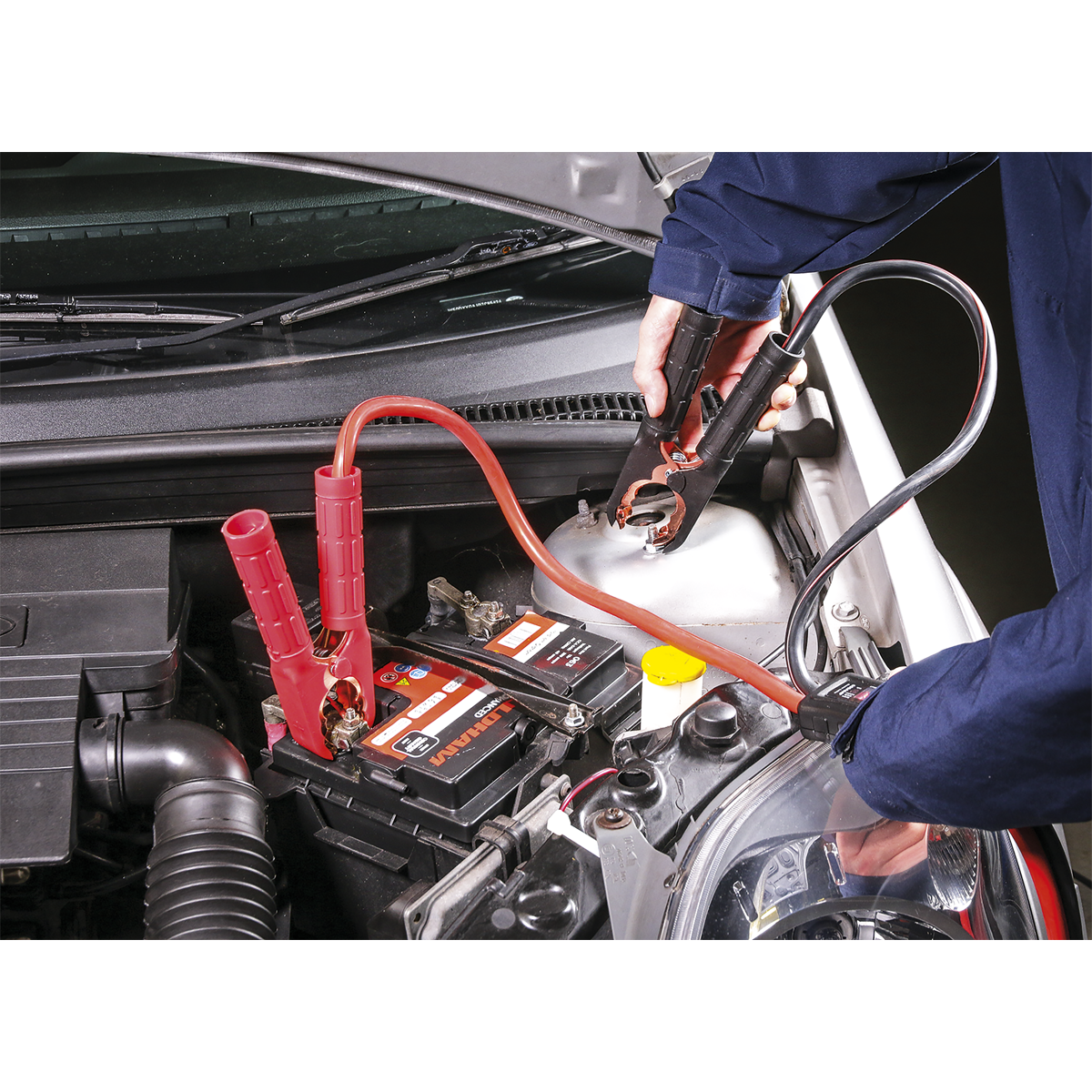 Sealey BC25635SR Booster Cables with Electronics Protection 25mm² x 3.5m 600A