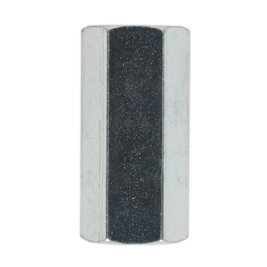 Sealey BC3824F Female to Female Brake Tube Connector 3/8"UNF x 24tpi - Pack of 10
