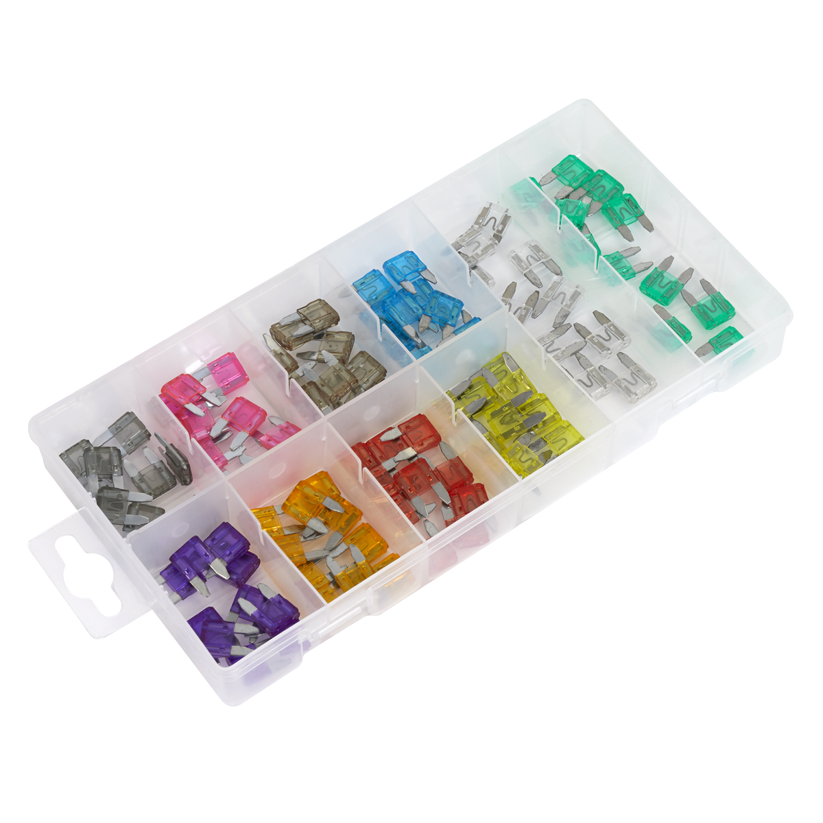 Sealey BCF100 Automotive MINI Blade Fuse Assortment 100pc