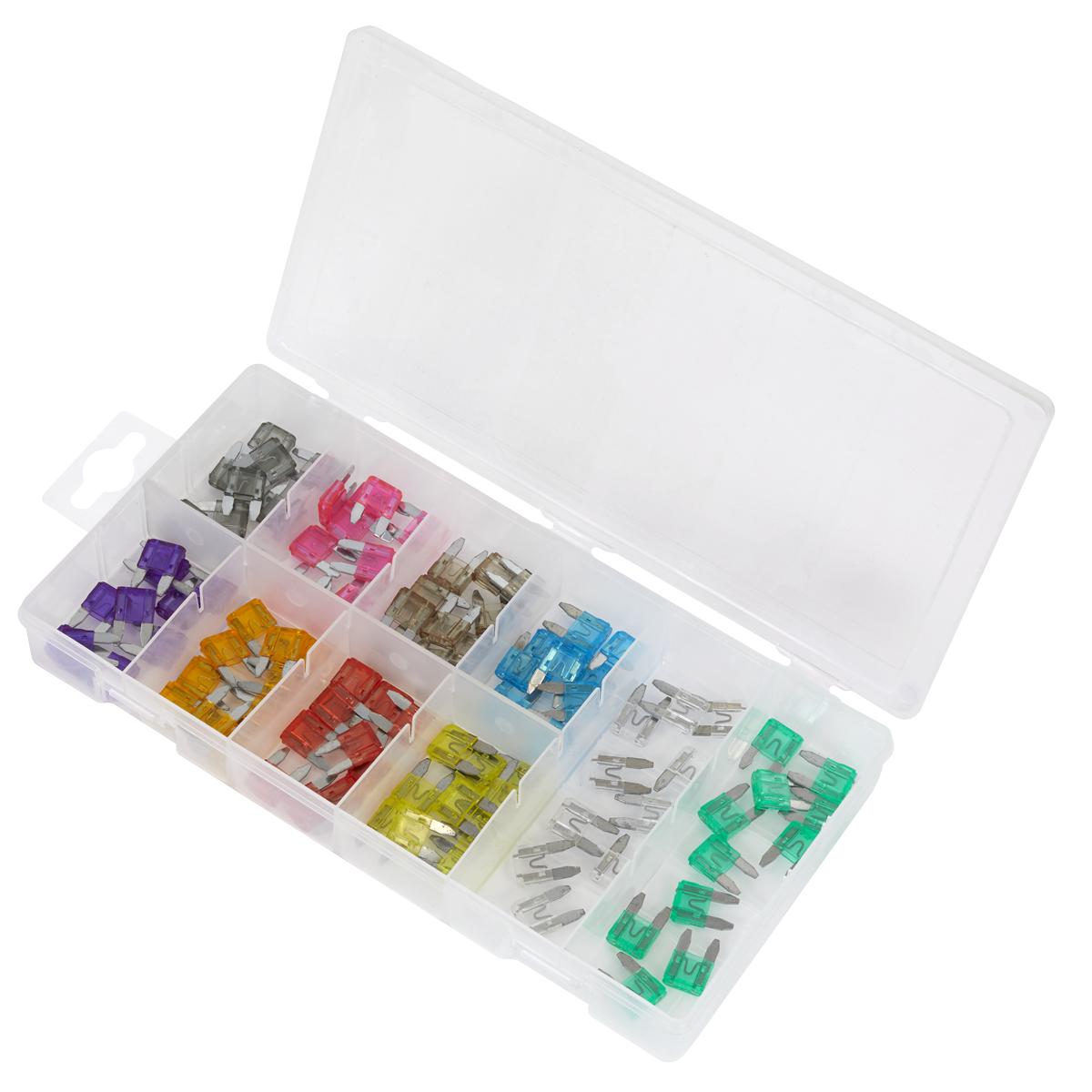 Sealey BCF100 Automotive MINI Blade Fuse Assortment 100pc