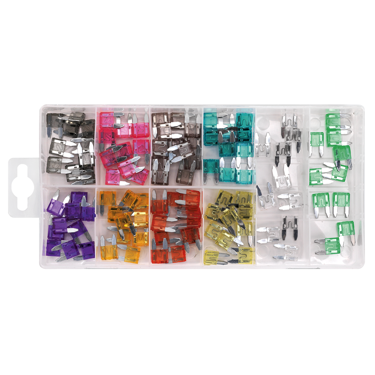 Sealey BCF100 Automotive MINI Blade Fuse Assortment 100pc