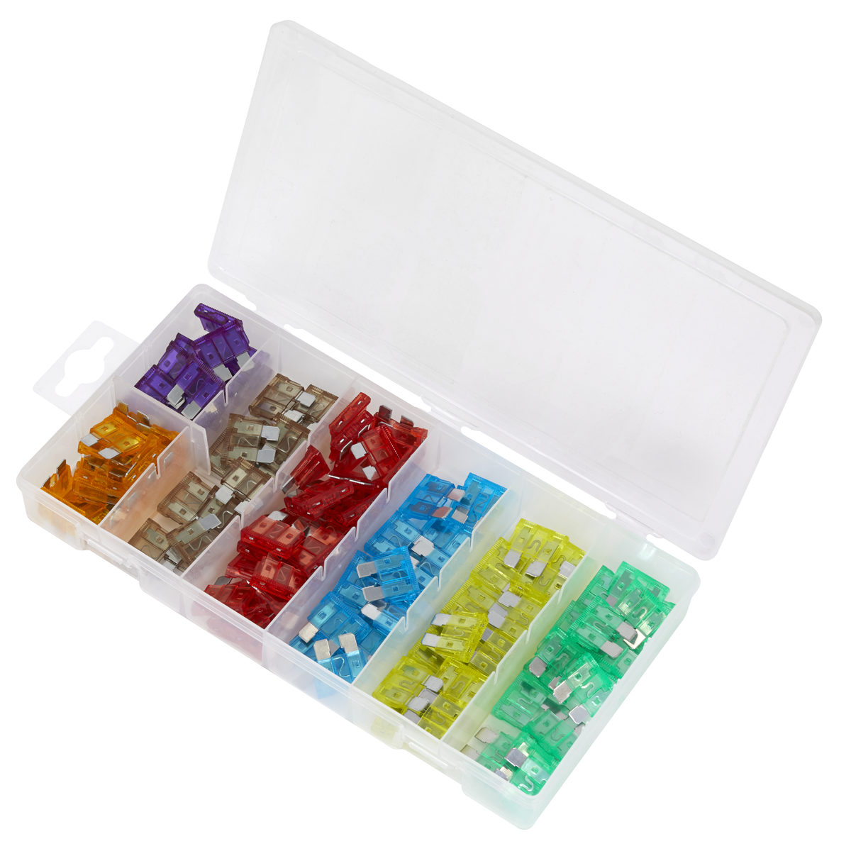 Sealey BCF120 Automotive Standard Blade Fuse Assortment 120pc