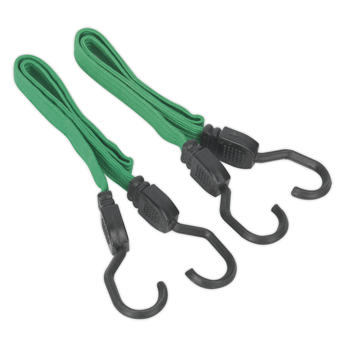 Sealey BCS16 Flat Bungee Cord Set 610mm 2pc