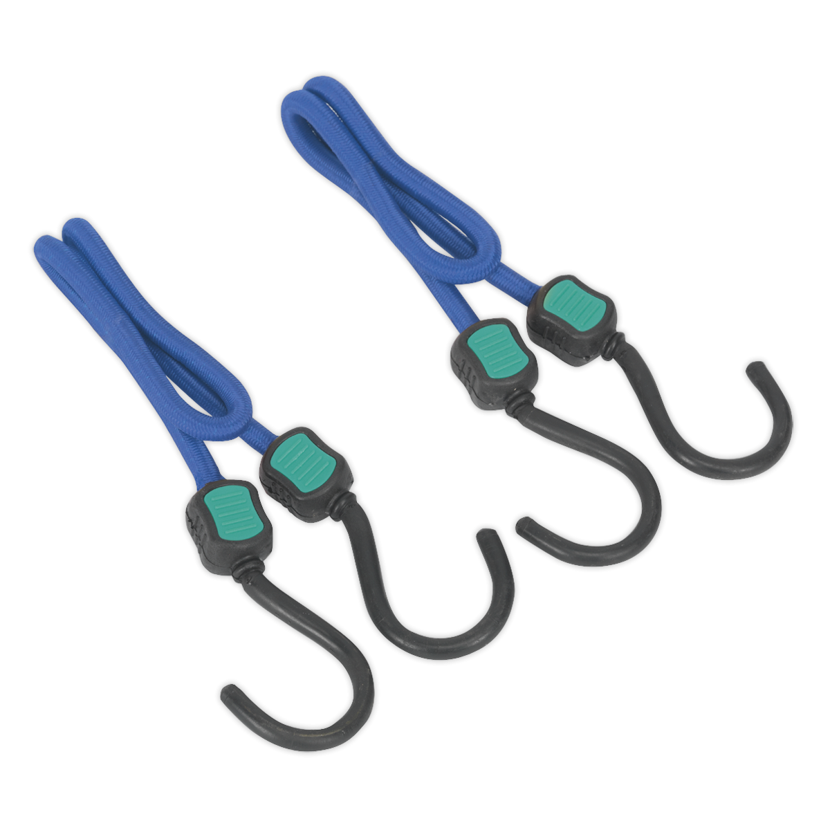Sealey BCS19 Bungee Cord Set 460mm 2pc