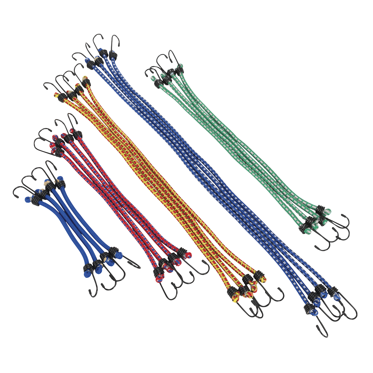 Sealey BCS20 Bungee Cord Set 20pc