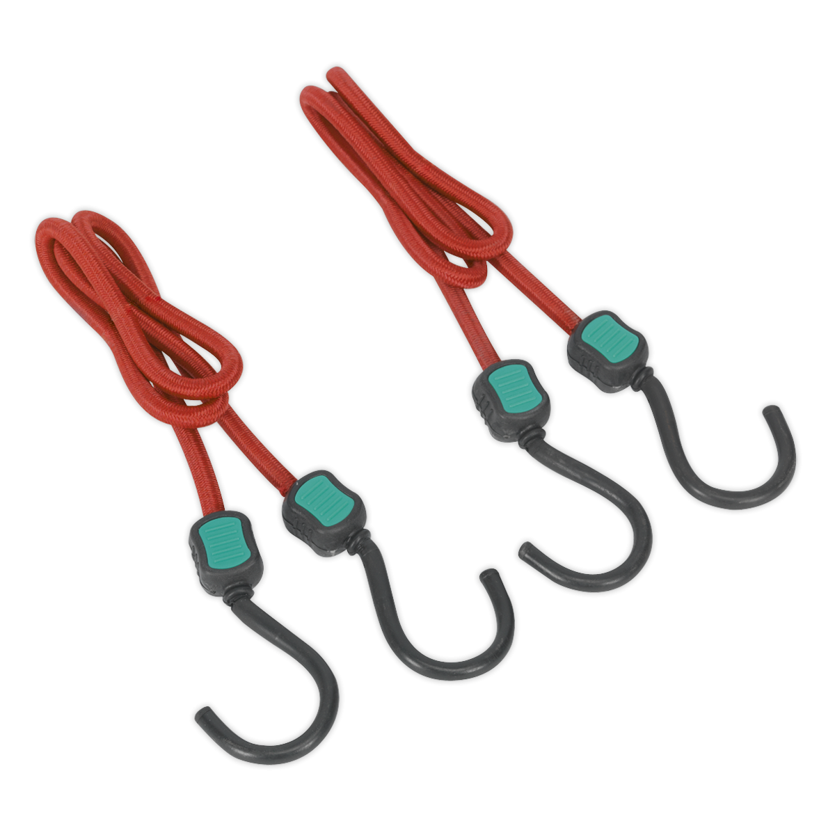 Sealey BCS22 Bungee Cord Set 760mm 2pc