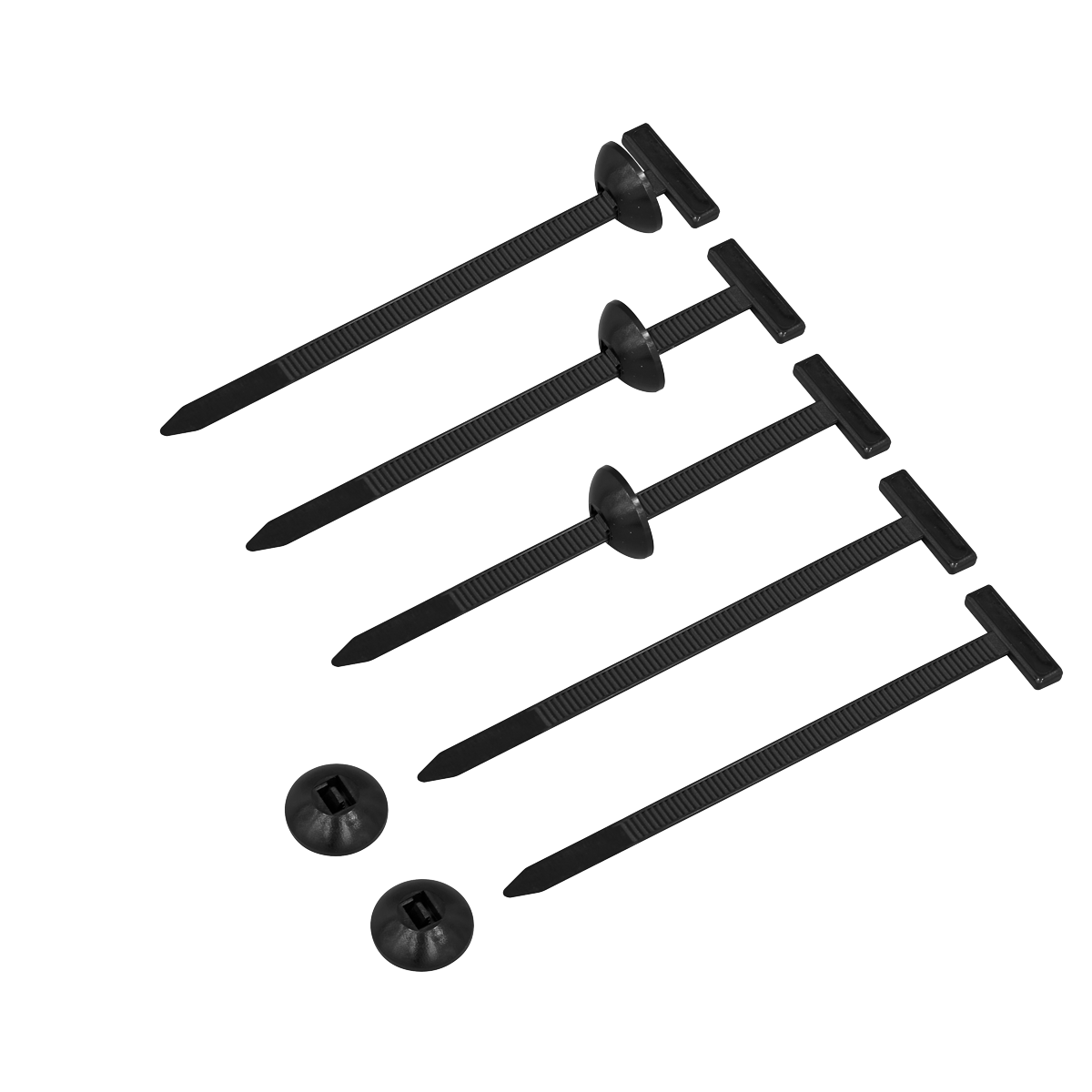 Sealey BCT90 Buckle Cable Ties 90 x 5mm - Pack of 100