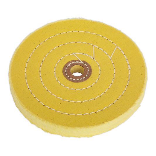 Sealey BG150BWC 150 x 13mm Buffing Wheel 13mm Bore - Coarse
