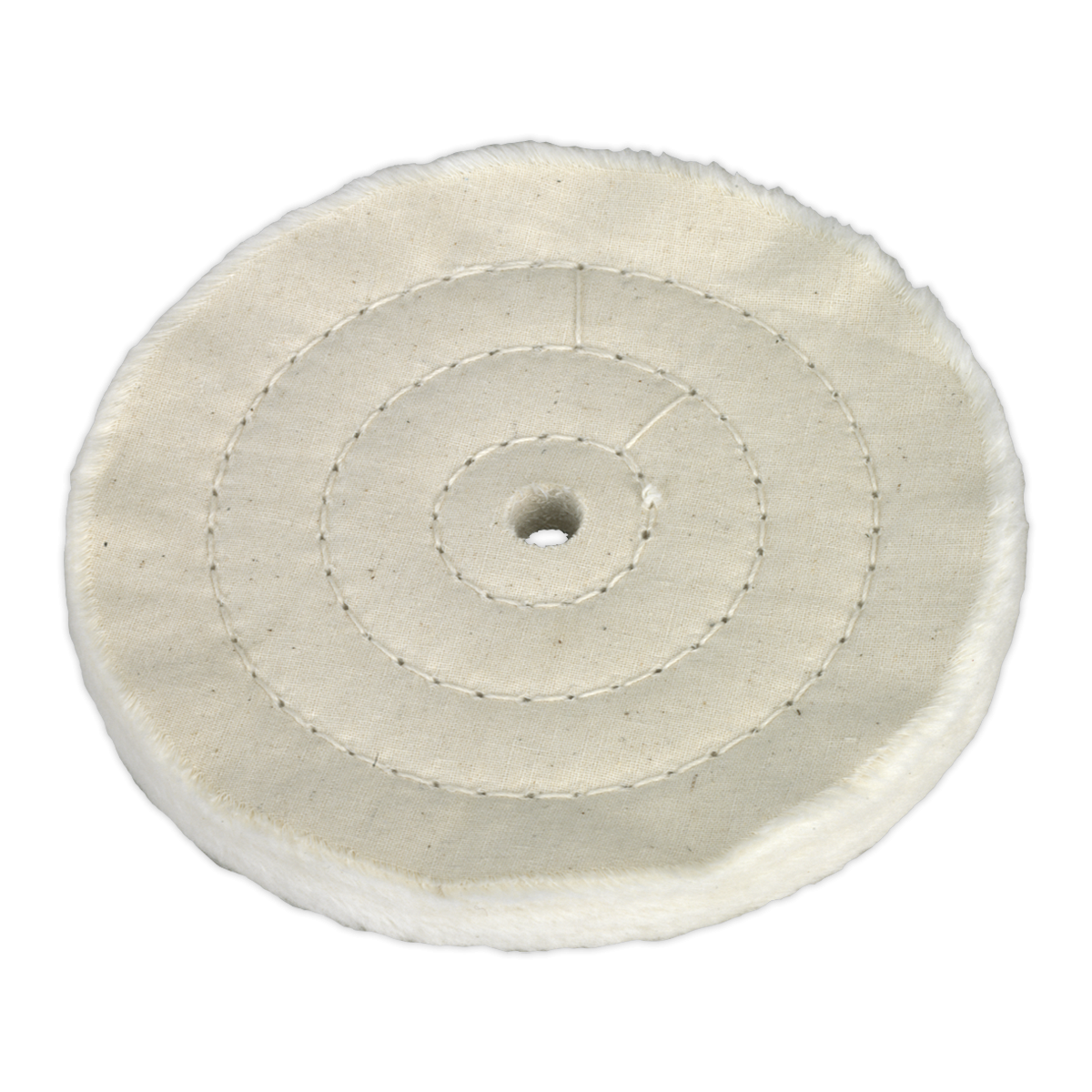 Sealey BG150BW 150 x 13mm Buffing Wheel 16mm Bore - Fine