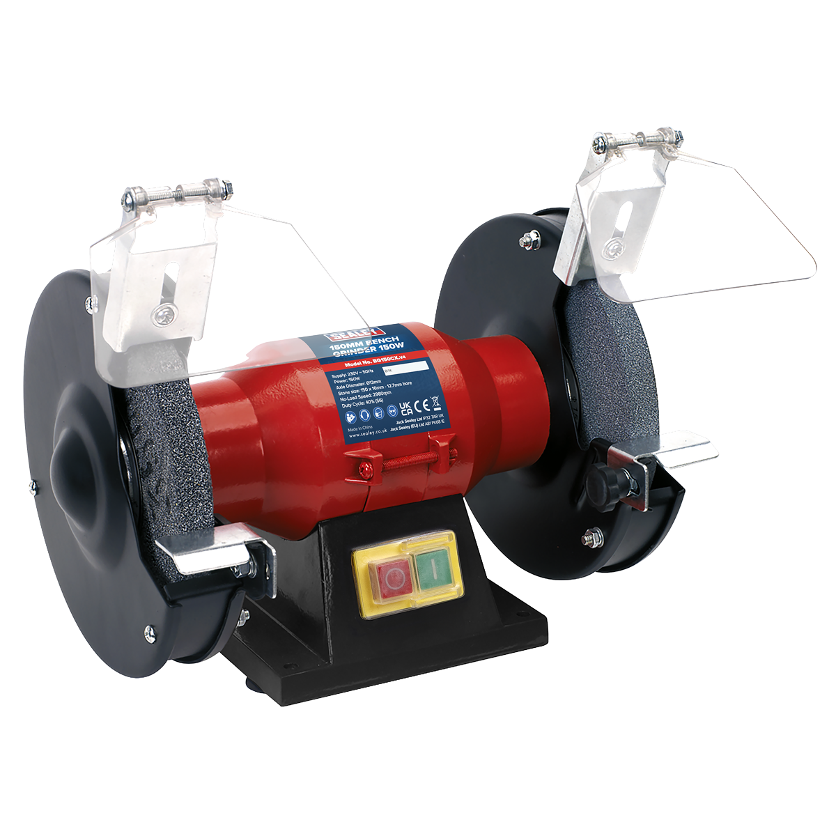 Sealey BG150CX 150mm Bench Grinder 150W/230V