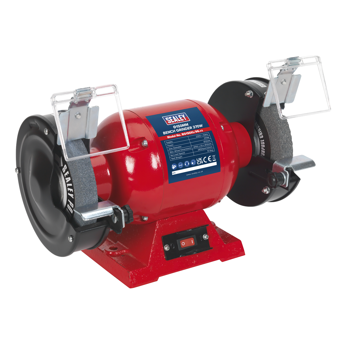 Sealey BG150XL/96 150mm Bench Grinder 370W/230V