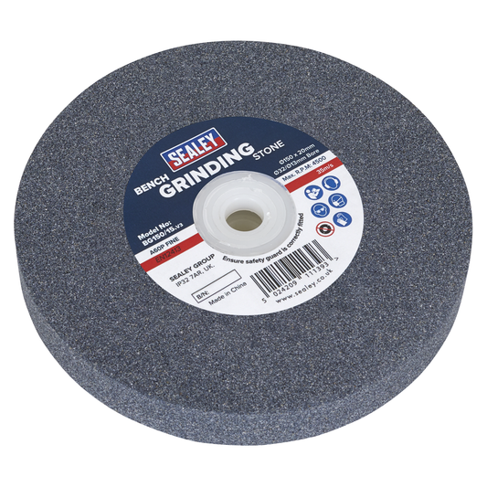 Sealey BG150/15 150 x 20mm Grinding Stone 32(13)mm Bore - A60P Fine