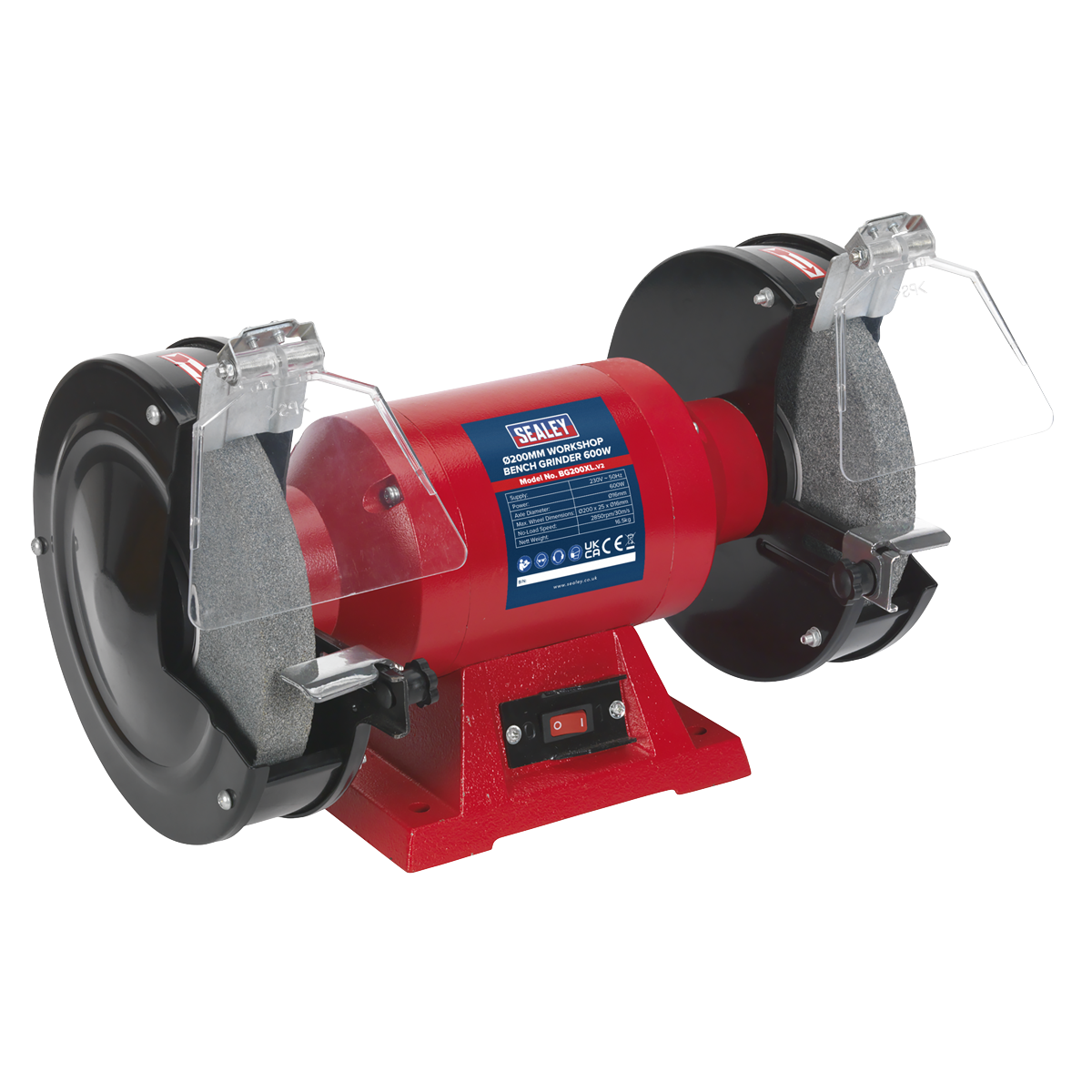 Sealey BG200XL 200mm Bench Grinder 600W/230V