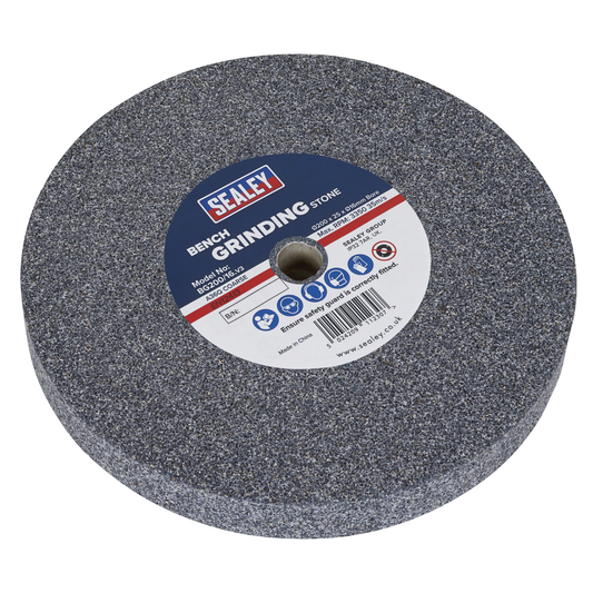 Sealey BG200/16 200 x 25mm Grinding Stone 16mm Bore - A36Q Coarse