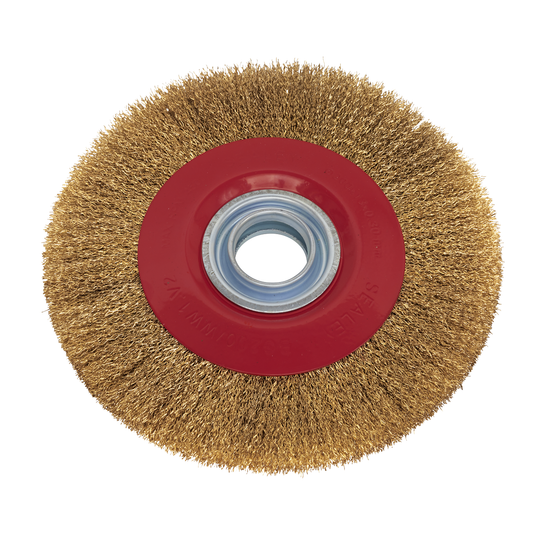 Sealey BG200/WW1 200 x 13mm Crimped Narrow Wire Wheel 32mm Bore